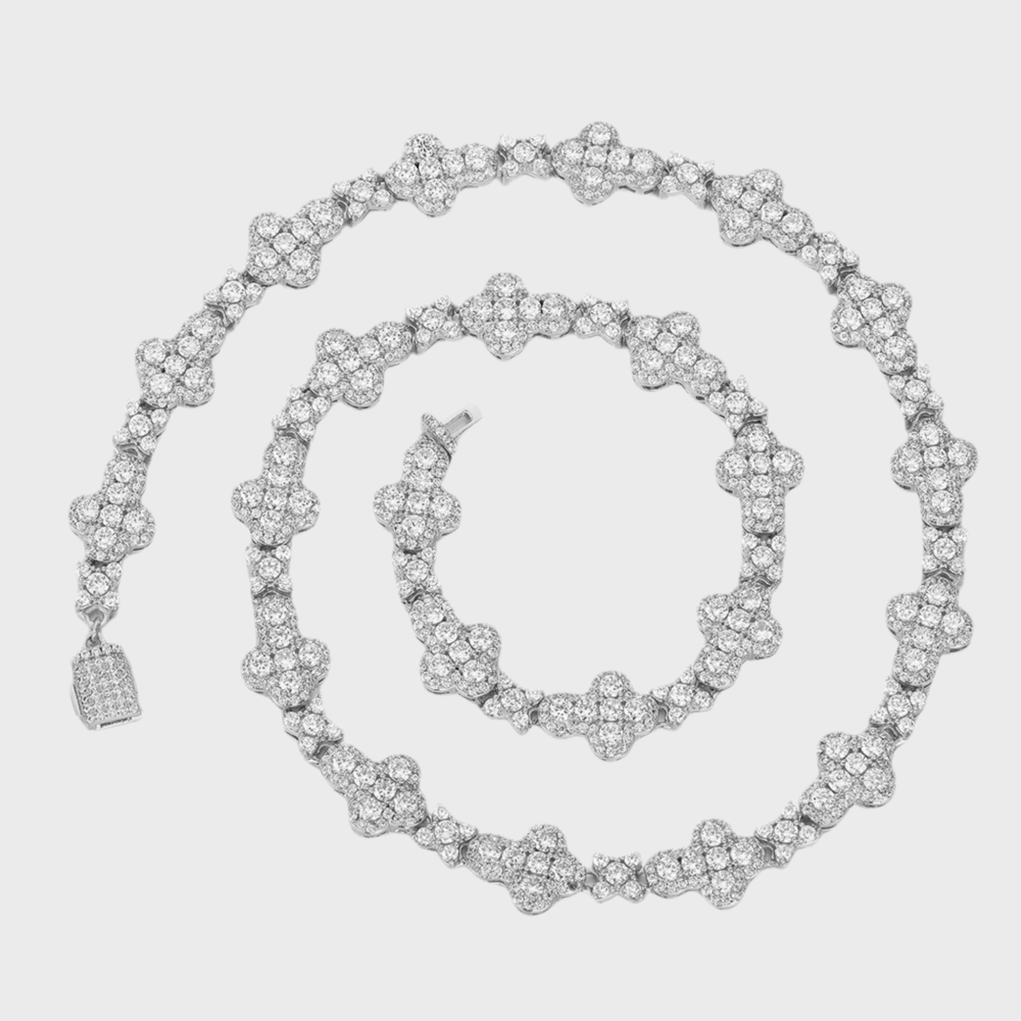 Star Chain - Weissgold