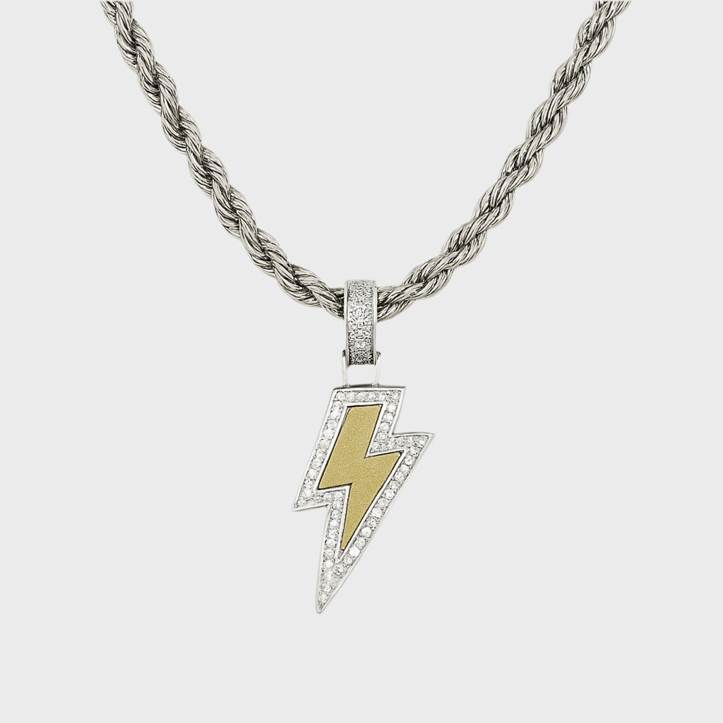 Blitz Piece Pendant - Clean Kette Inklusive